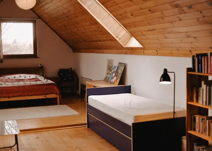 Domek Gdzie Spia Zurawie Semesterbostad Szymbark (Pomerania)